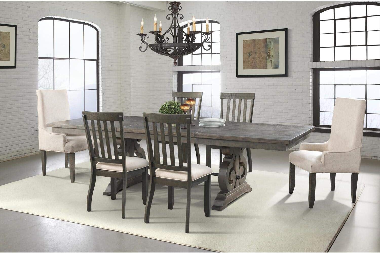 Picket House Furnishings Stanford Dining Table in Dark Ash