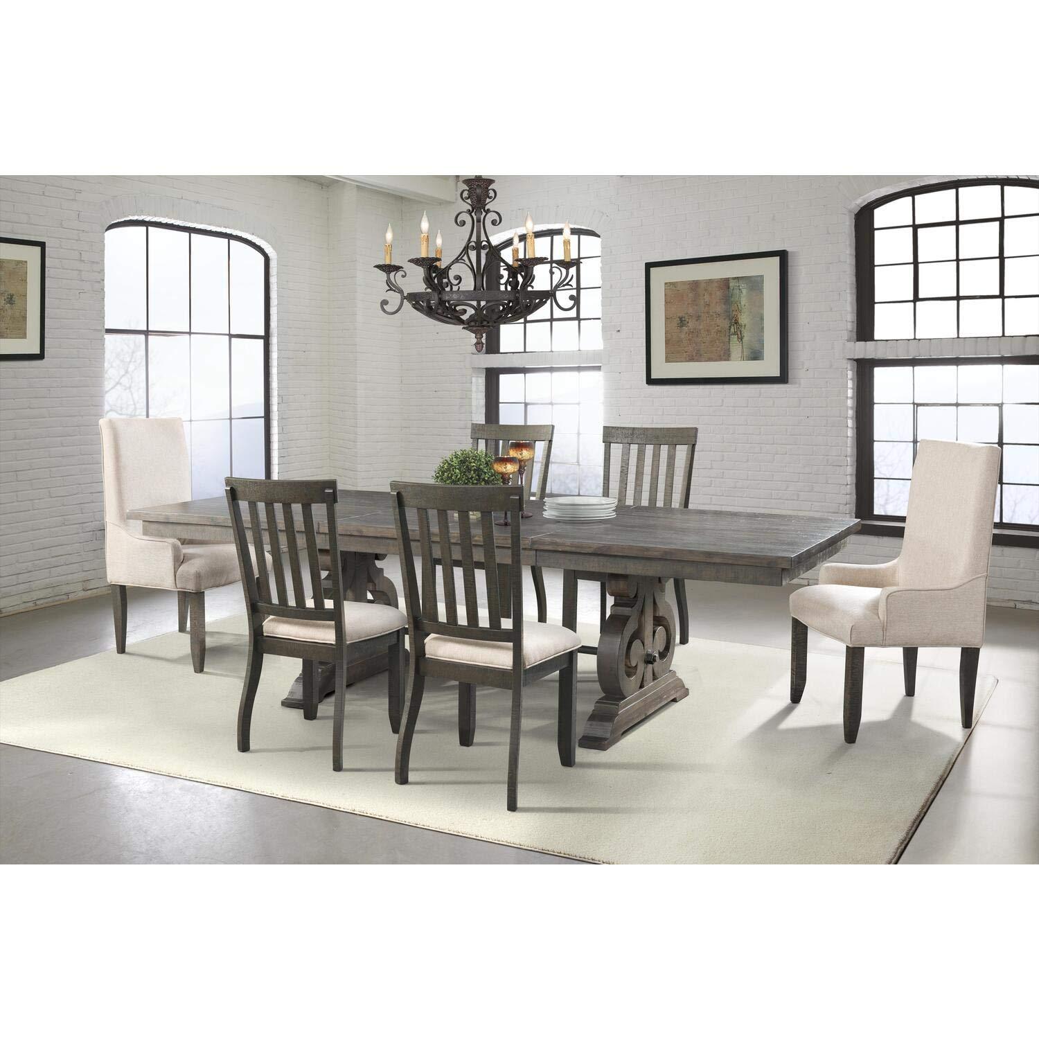 Picket House Furnishings Stanford Dining Table in Dark Ash
