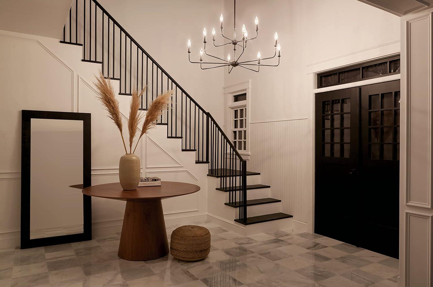 12 - Light Dimmable Classic / Traditional Chandelier