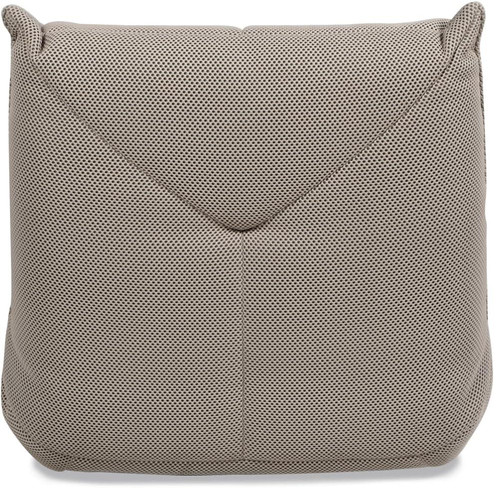 Jennifer Taylor Home Rearden 35.5" Swivel Glider Manual Recliner Armless Lounge Chair, Cement Gray 3D Tech Mesh