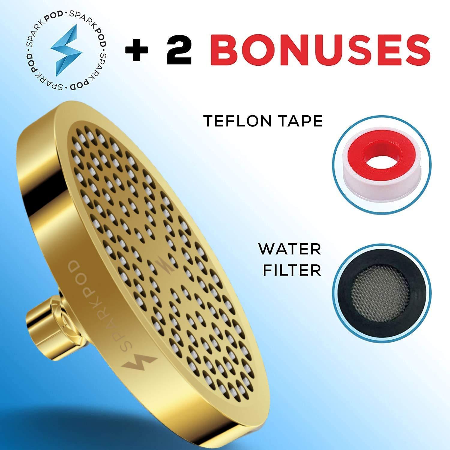Masoter CL1559TH Adjustable Shower Head 1.8 GPM