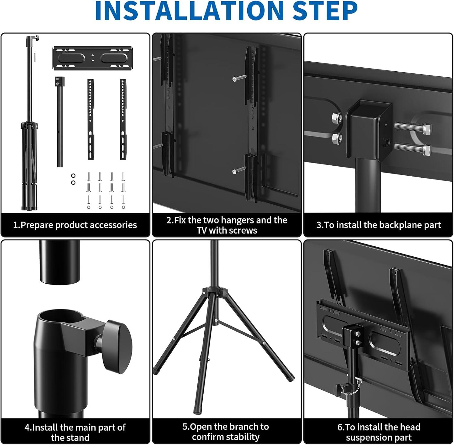 Vivo Portable TV Tripod