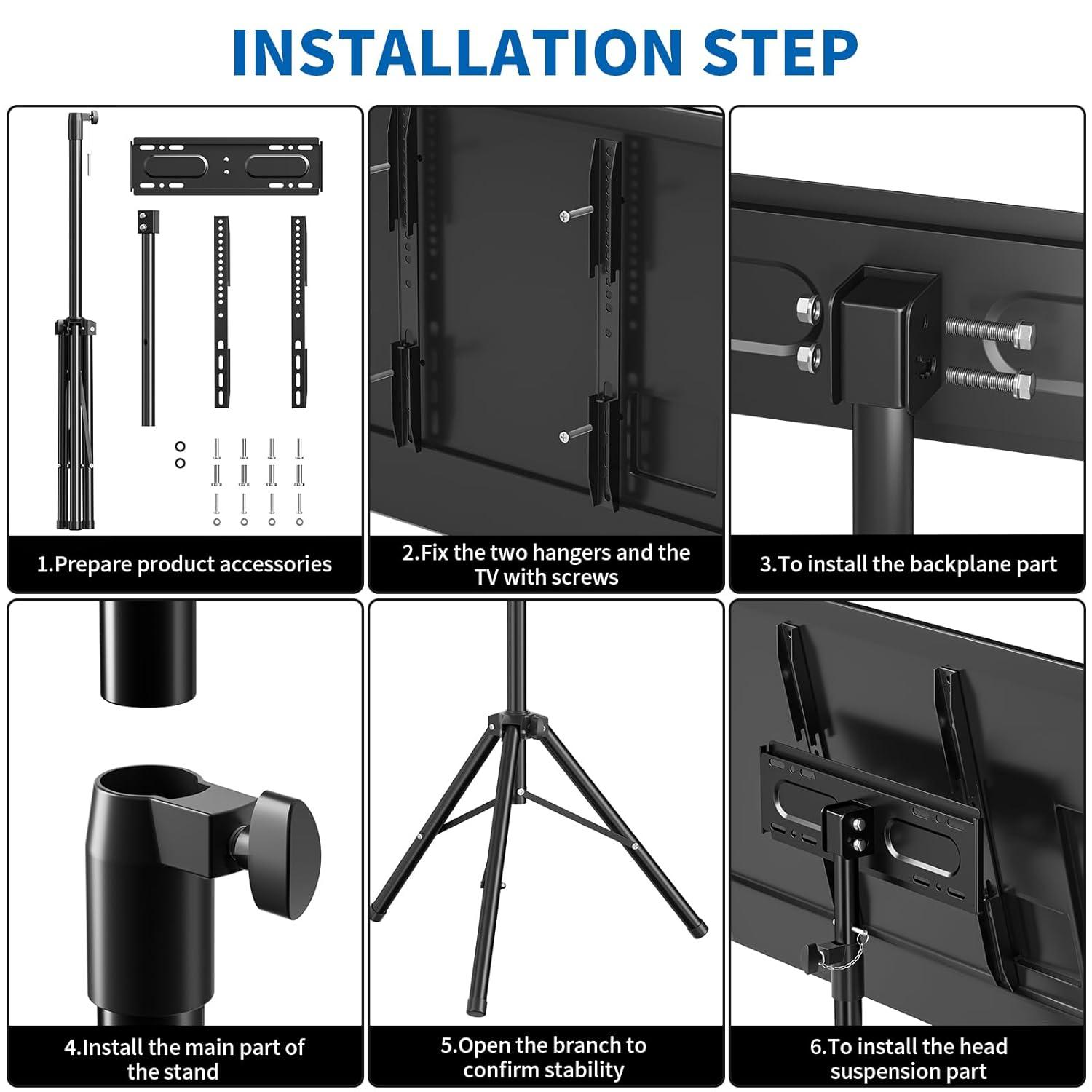 Vivo Portable TV Tripod