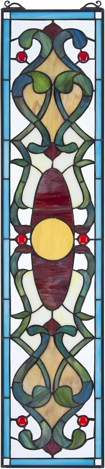 Design Toscano Westbourne Place Tiffany-Style Stained Glass Window