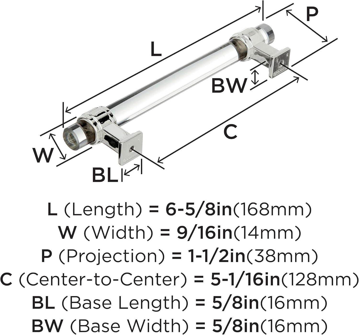 Glacio 5 1/16" Center to Center Bar Pull