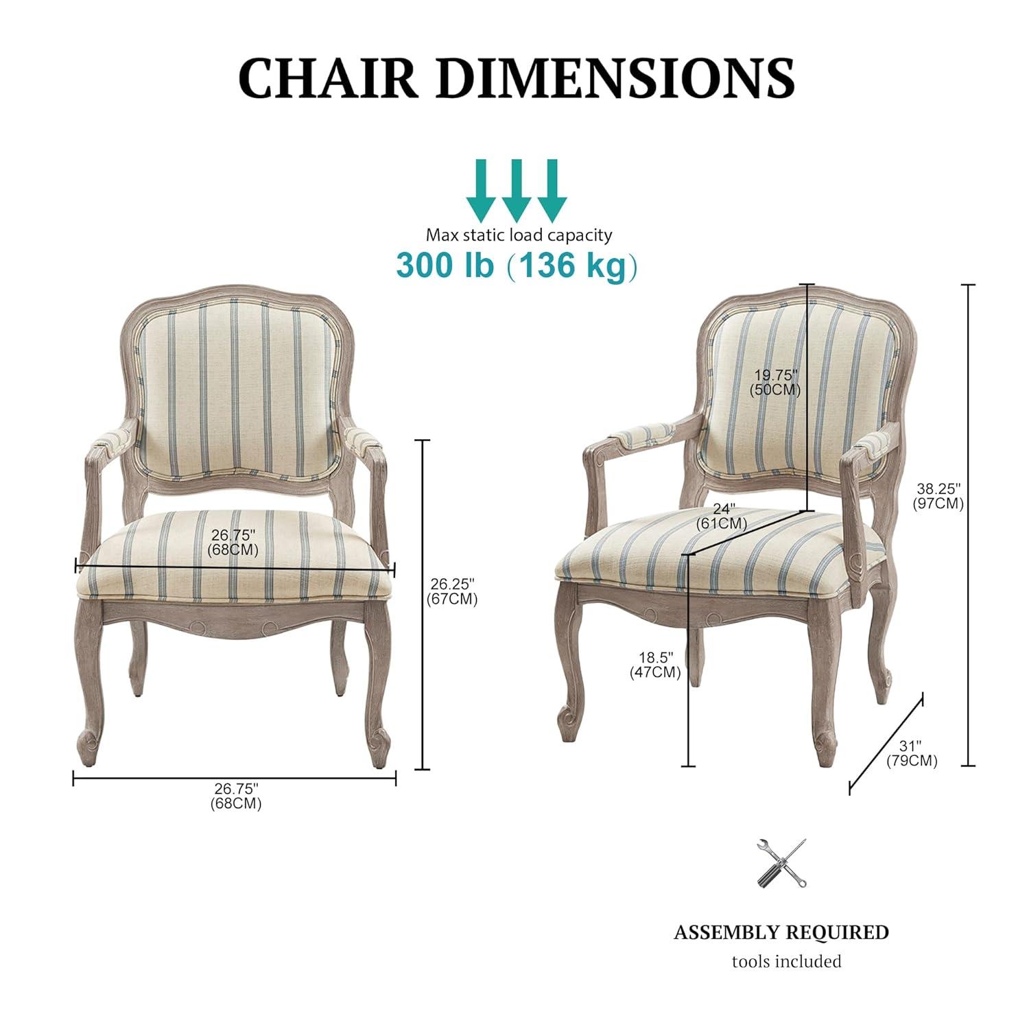 Britton Back Exposed Wood Chair
