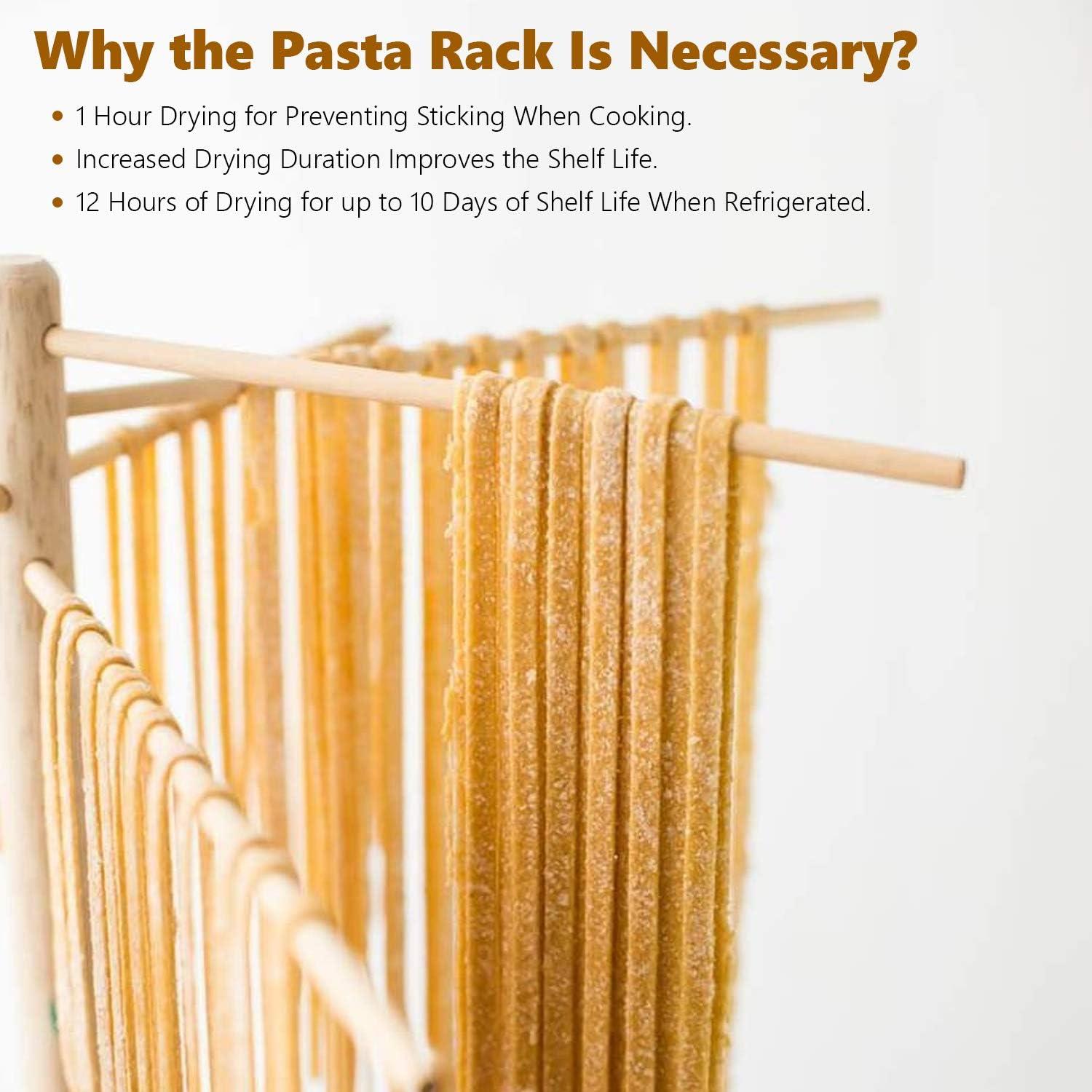 Pasta Drying Rack, If you love making homemade pasta as much as we do, this is a definite must have! Our traditional wooden drying rack is.., By Norpro