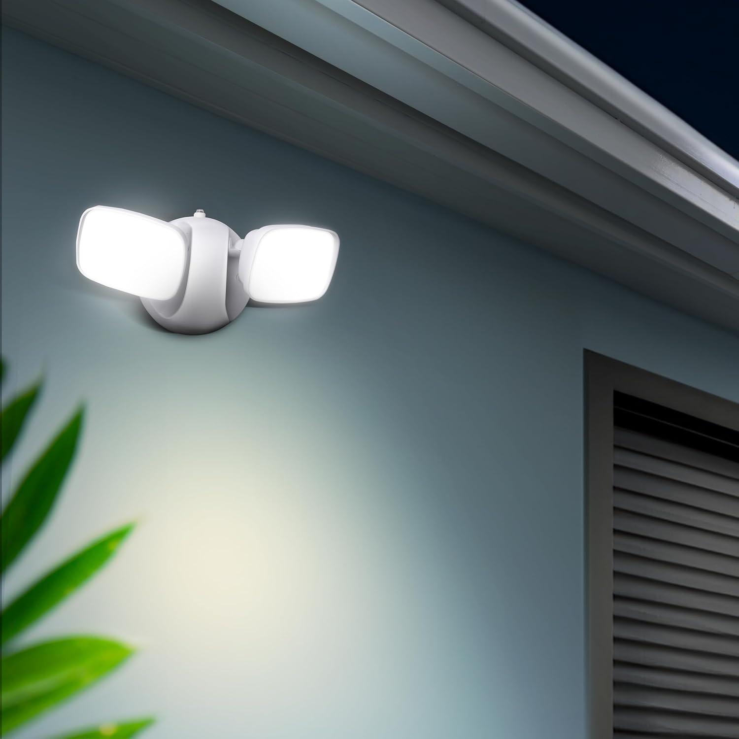 Feit Electric Dusk to Dawn Hardwired LED White Security Floodlight