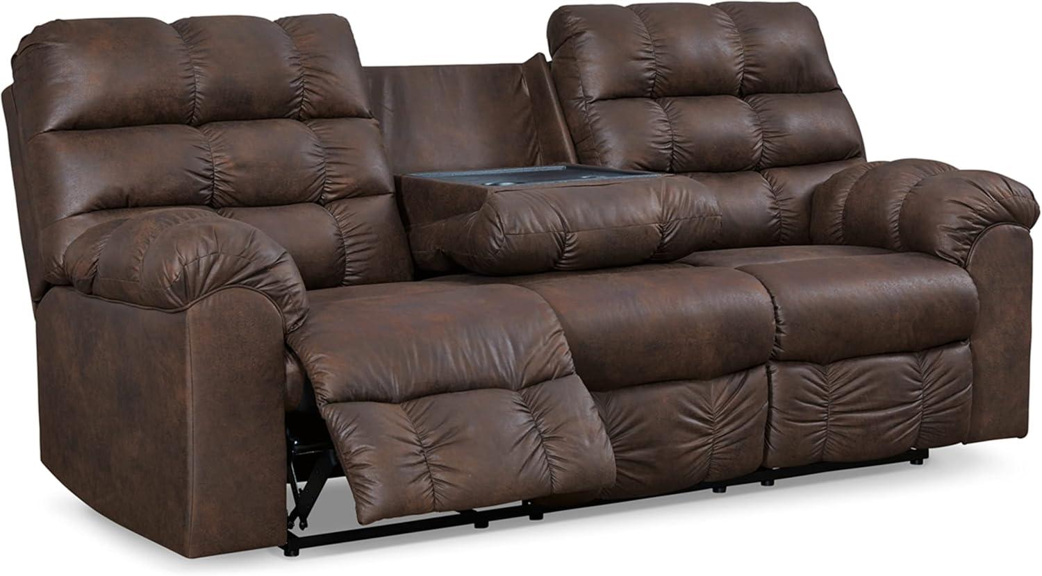 90" Pillow Top Arm Reclining Sofa