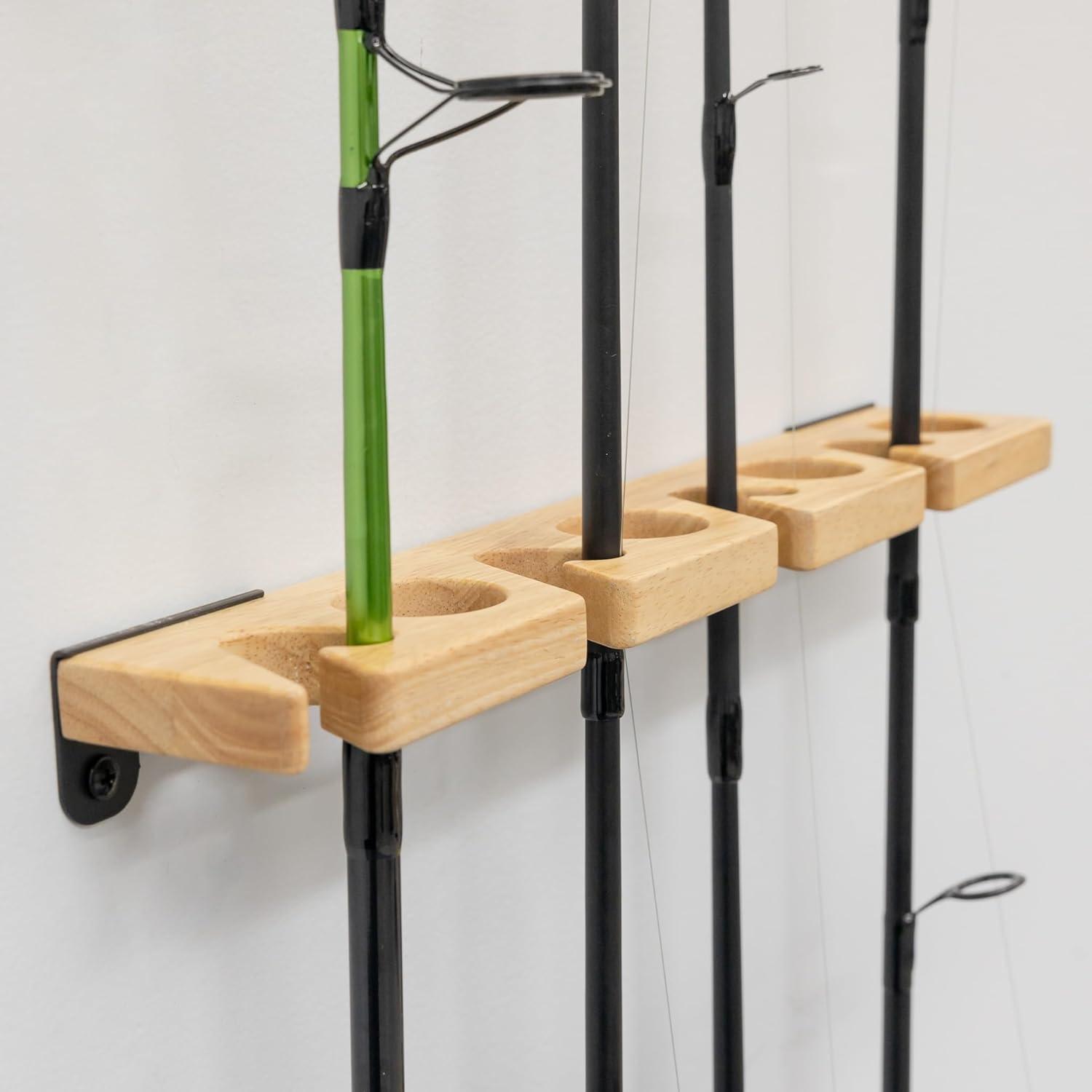 StoreYourBoard Stillwater Fishing Pole Storage Rack | Holds up to 8 Rods