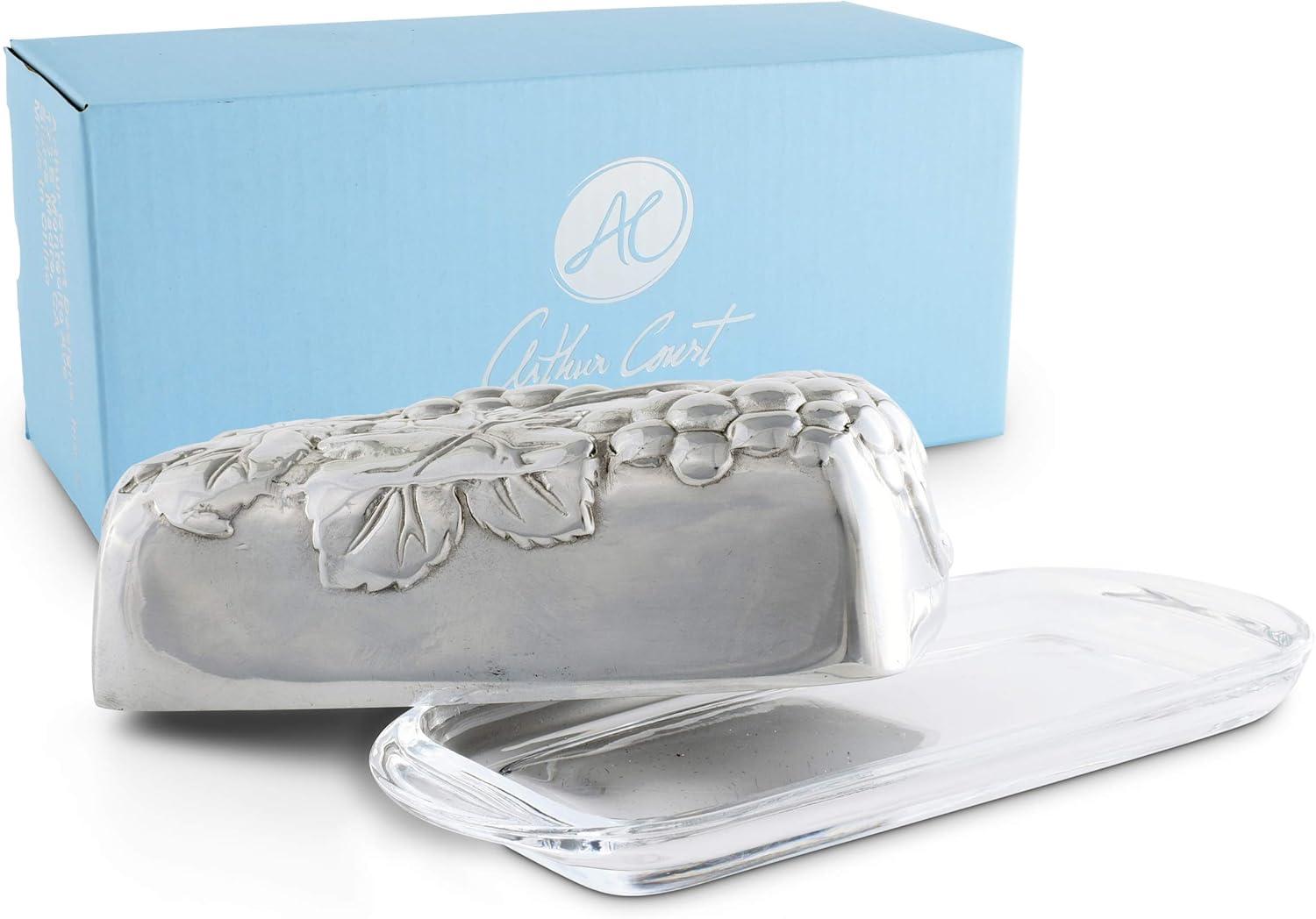 Arthur Court Designs Arthur Court Designs Grape Aluminum Butter Dish