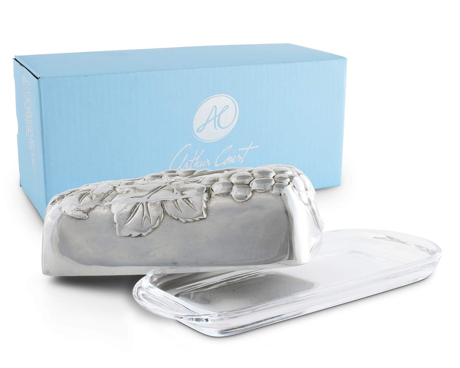 Arthur Court Designs Arthur Court Designs Grape Aluminum Butter Dish