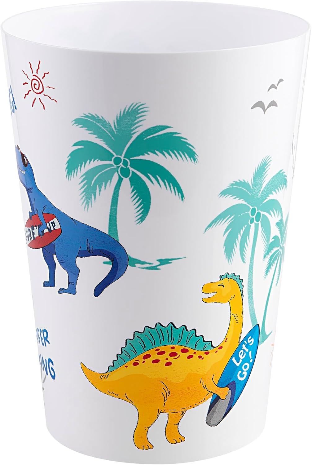 Surfin' Dino Wastebasket