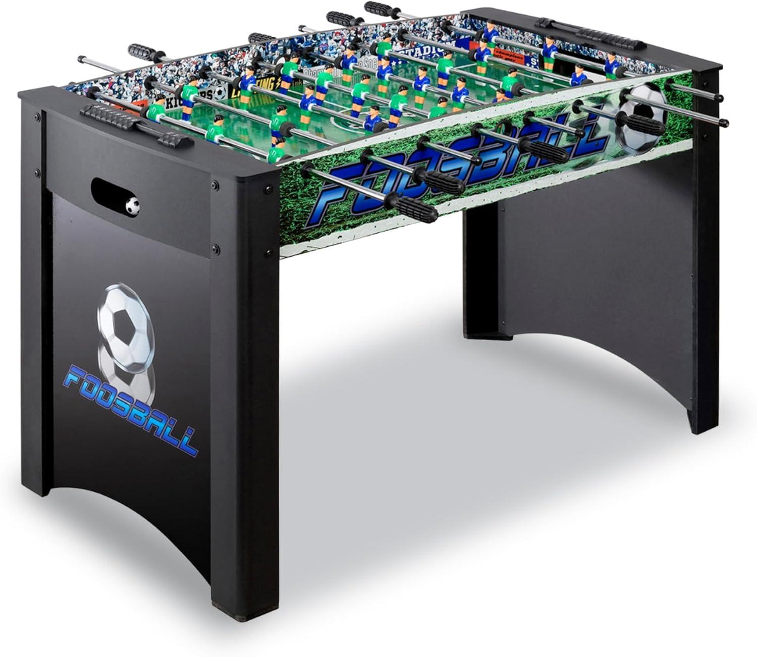 Hathaway Playoff 4-Foot Foosball Table, with Analog Scoring and Leg Levelers