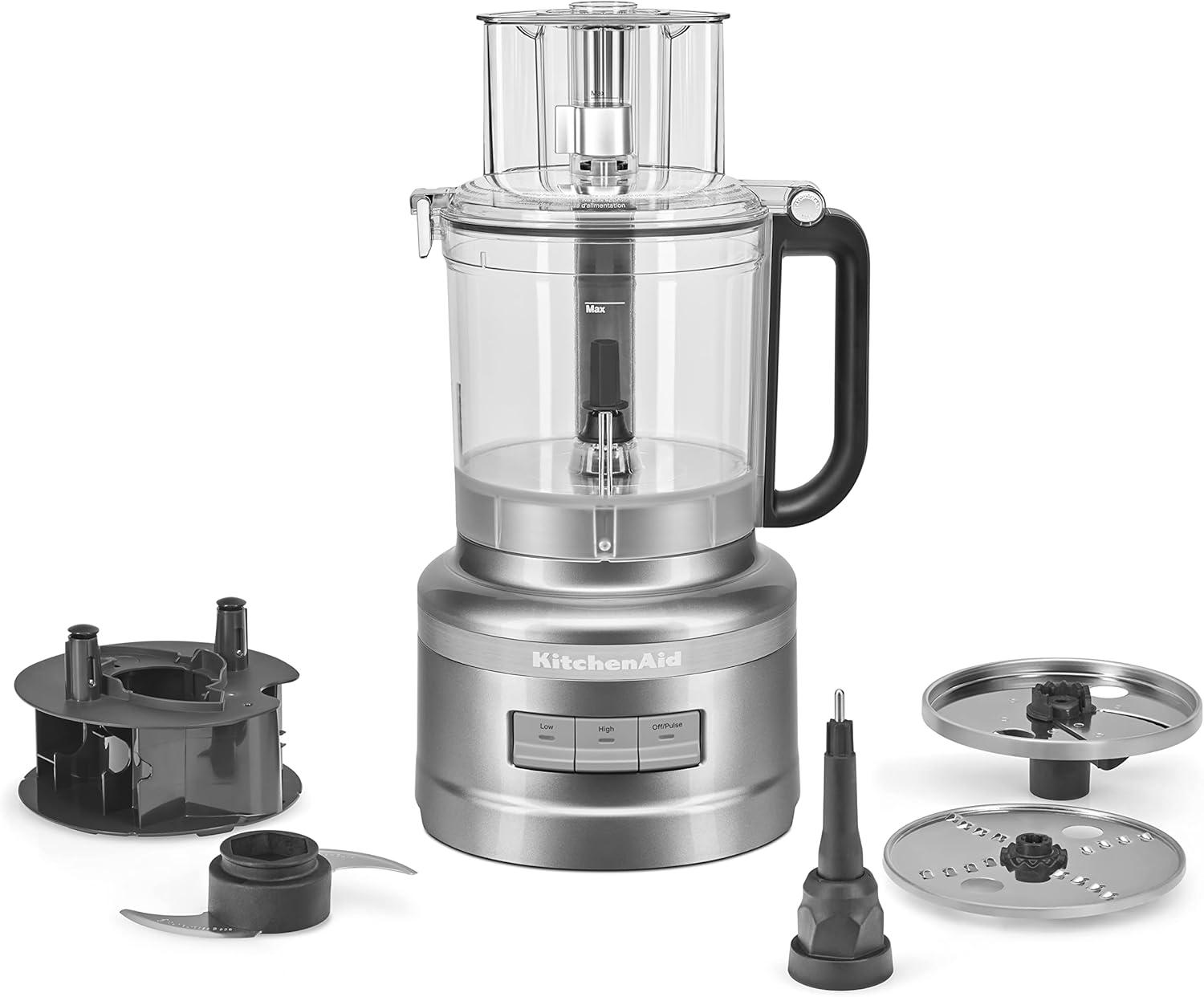 Contour Silver 13-Cup Food Processor with Variable Speed