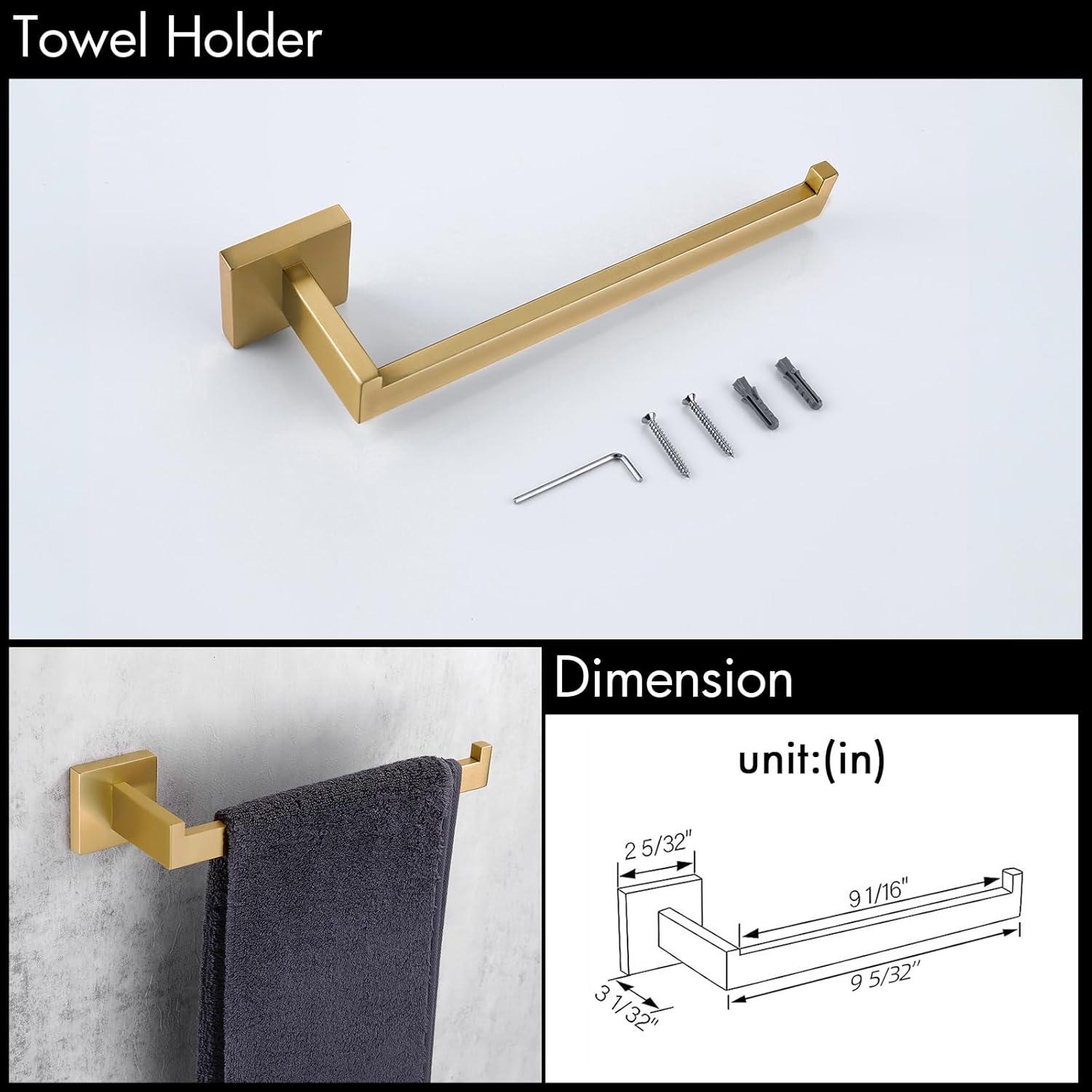 4 - Piece Bathroom Hardware Set