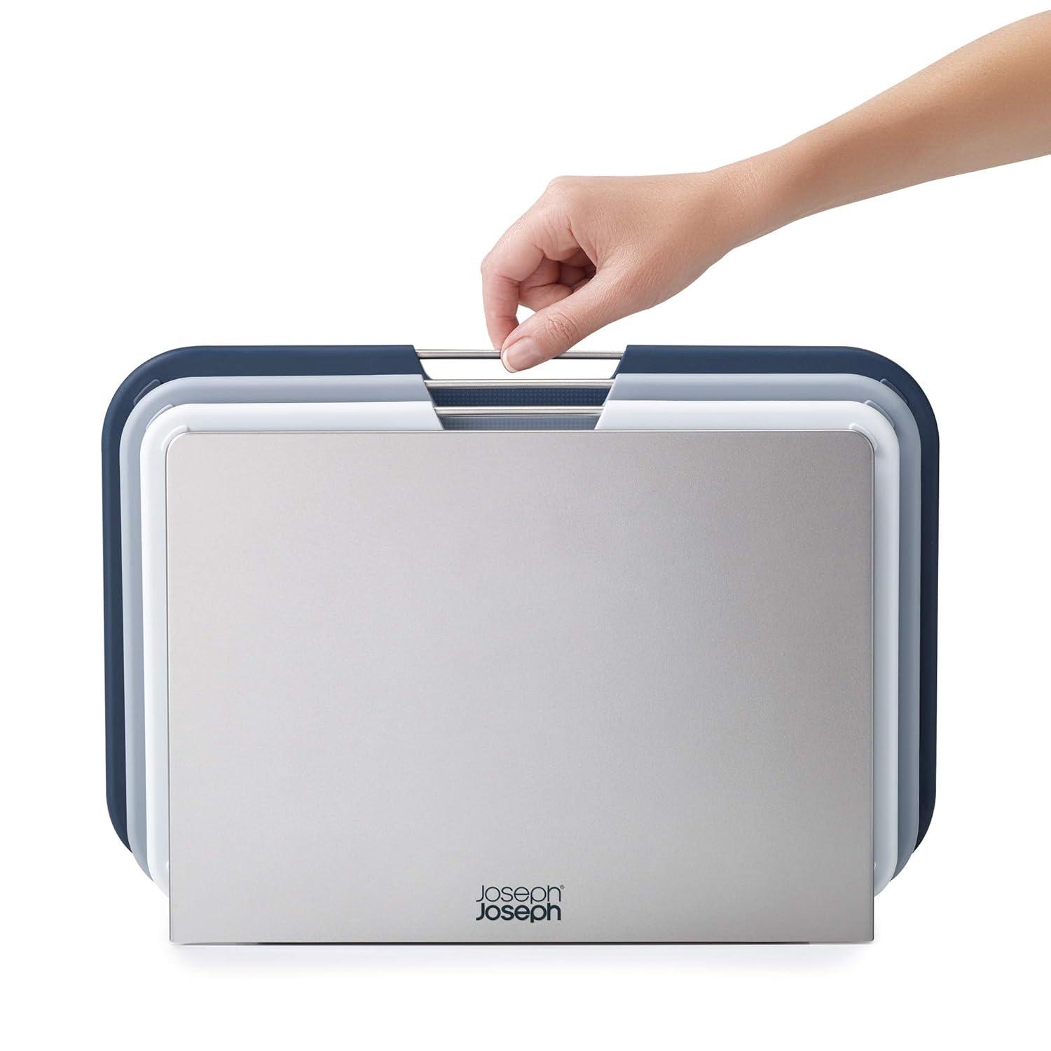 Joseph Joseph Joseph Joseph Nest Boards 3-Piece Cutting Board Set with Stand