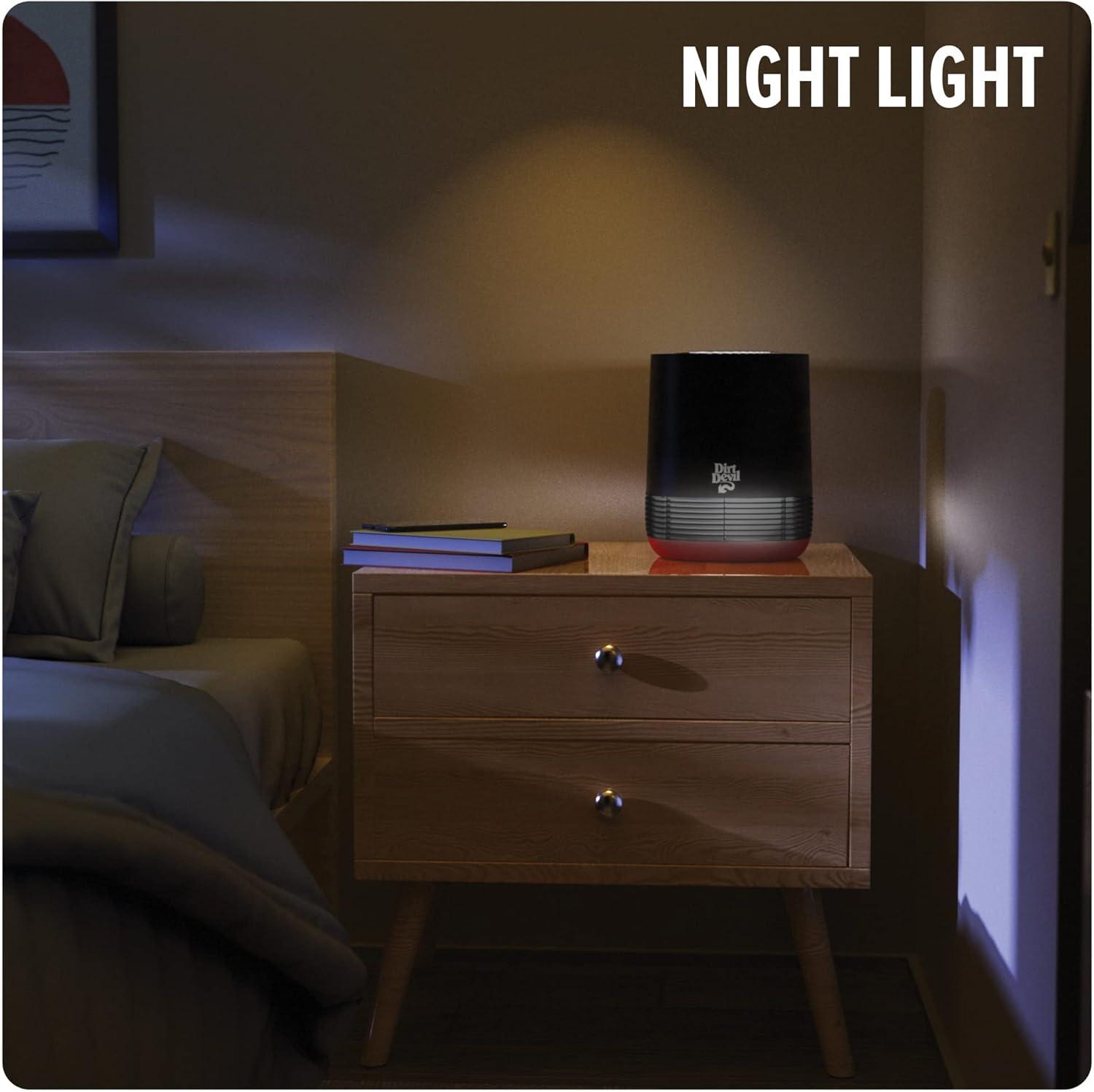 Dirt Devil Air Purifier with HEPA Media Filter, WD10100V