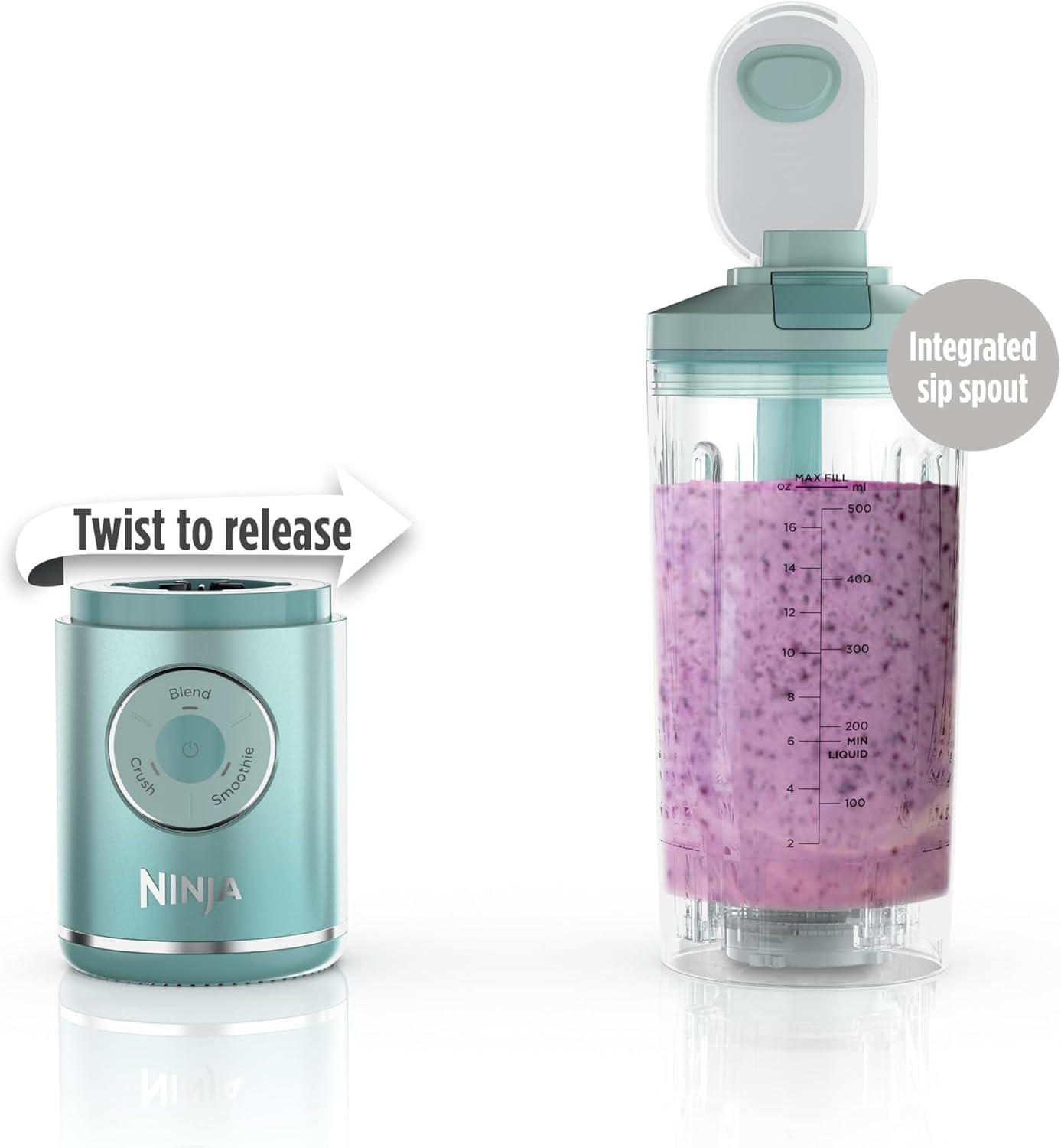 Ninja Ninja Blast Max - Portable Blender with 22.oz Twist & Go Vessel - BC251PK