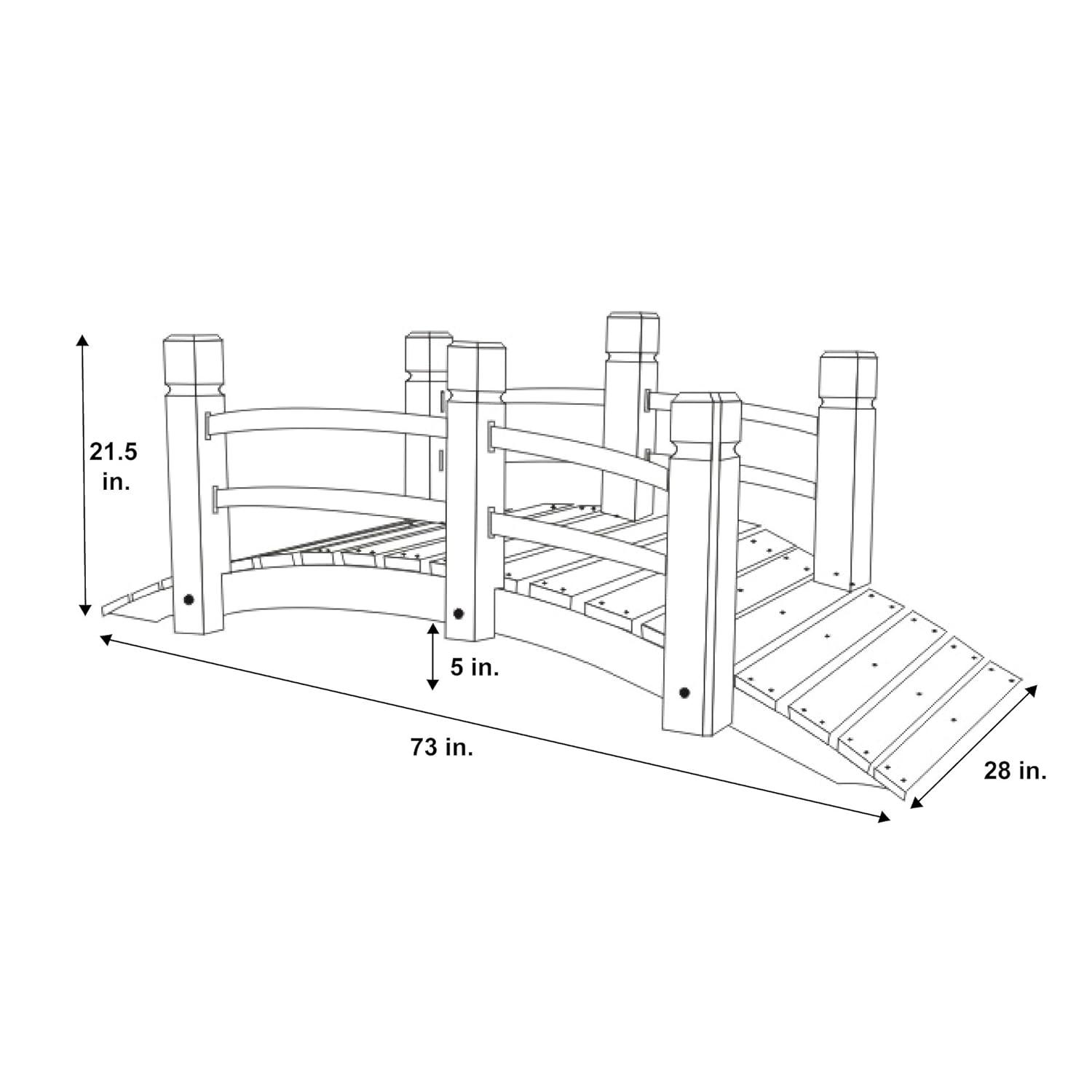 Shine Company Inc. Thee Garden Bridge & Reviews | Wayfair
