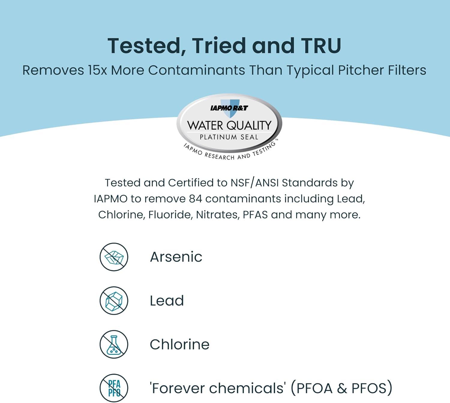 AquaTru Classic Smart Alkaline Countertop Water Purifier for PFAS & Other Contaminants with App