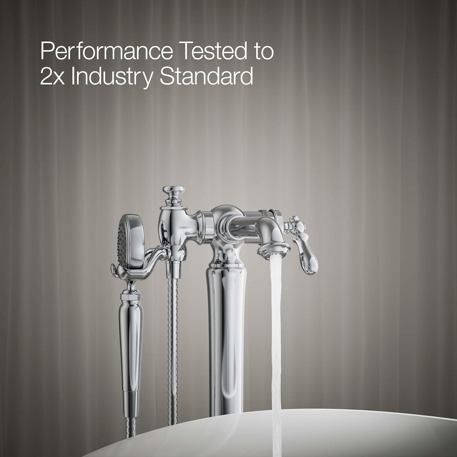 Artifacts® Single Handle Floor Mounted Clawfoot Tub Faucet