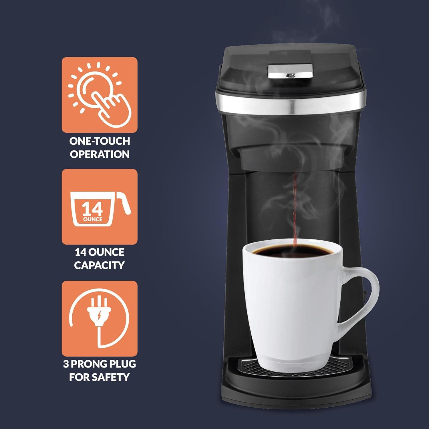 Single Serve Coffee Maker compatible with k-cups