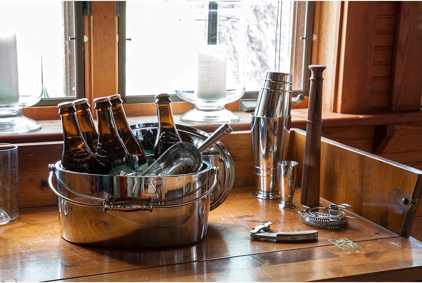 Crafthouse by Fortessa Crafthouse Signature Collection Stainless Steel Ice Bucket