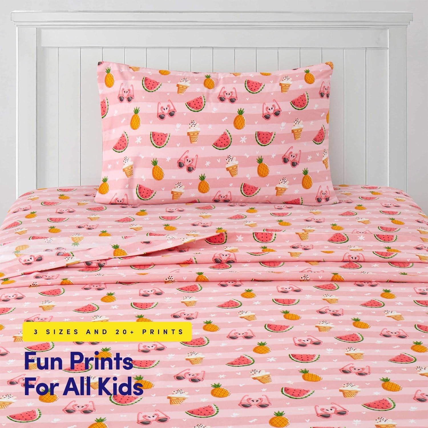 Sweet Summer Fun Microfiber Kids' Sheet Set By Sweet Home Collection®