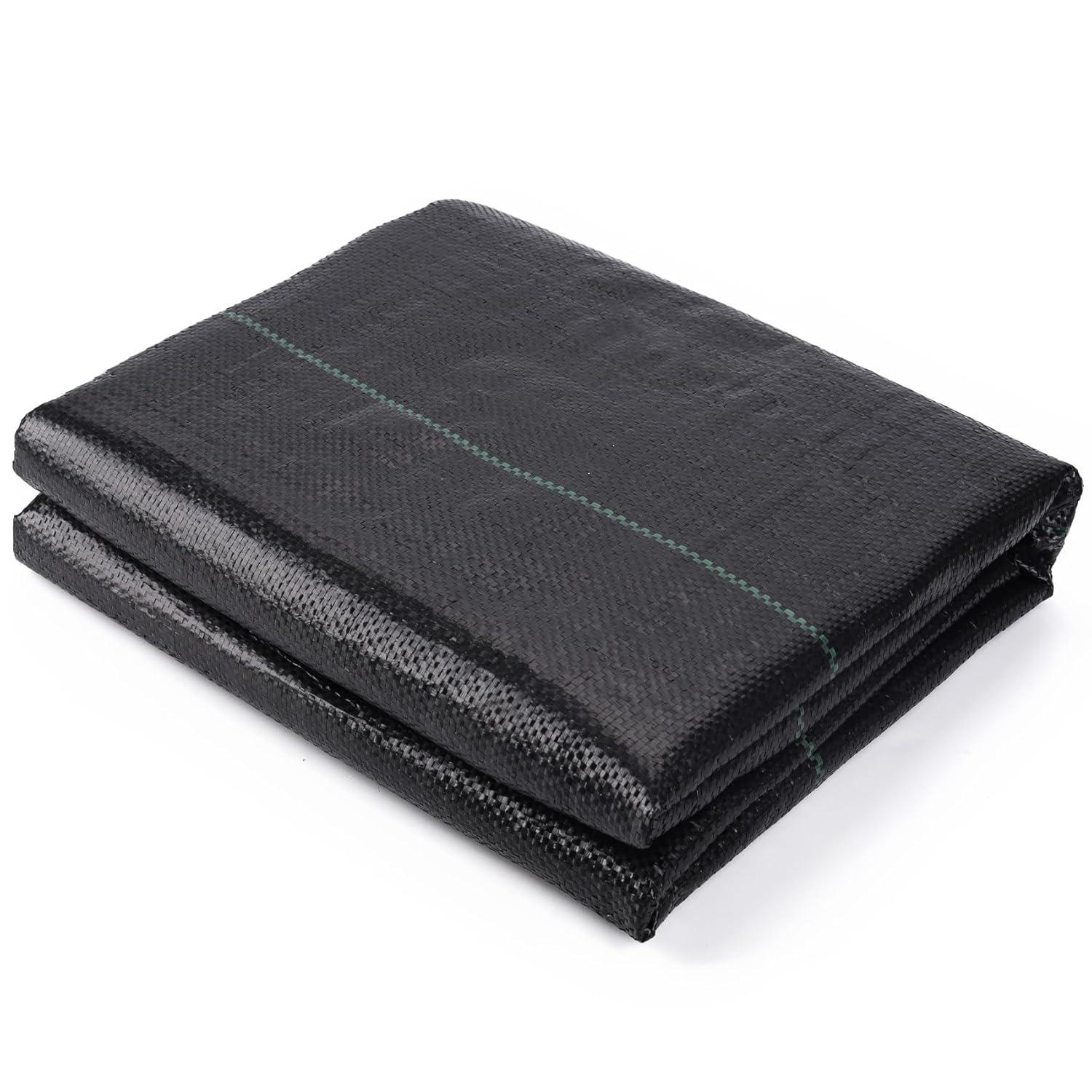 3FT x 50FT Weed Barrier Landscape Fabric Premium Heavy Duty with High Water Permeability and Breathability Woven Geotextile Fabric for Underlayment