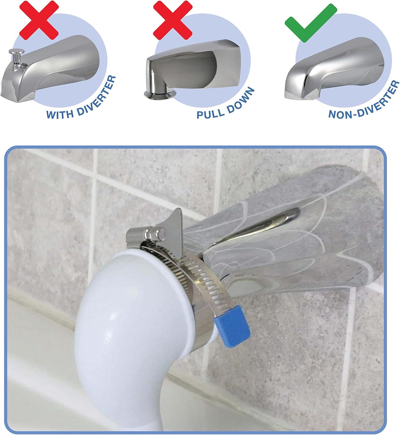 Danco White Plastic 1 settings Handheld Showerhead 2.2 gpm