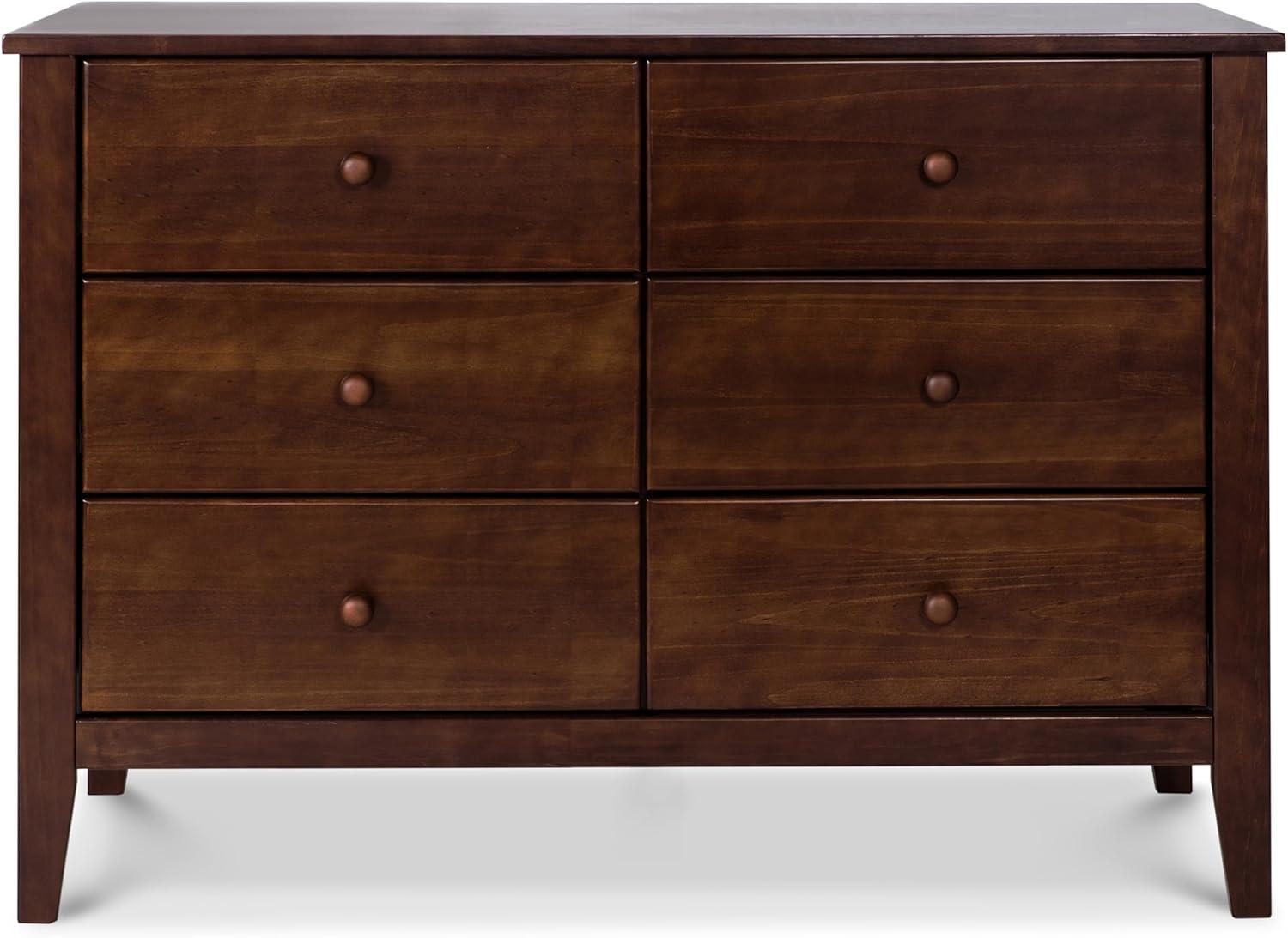 Morgan 6 Drawer 19" W Double Dresser