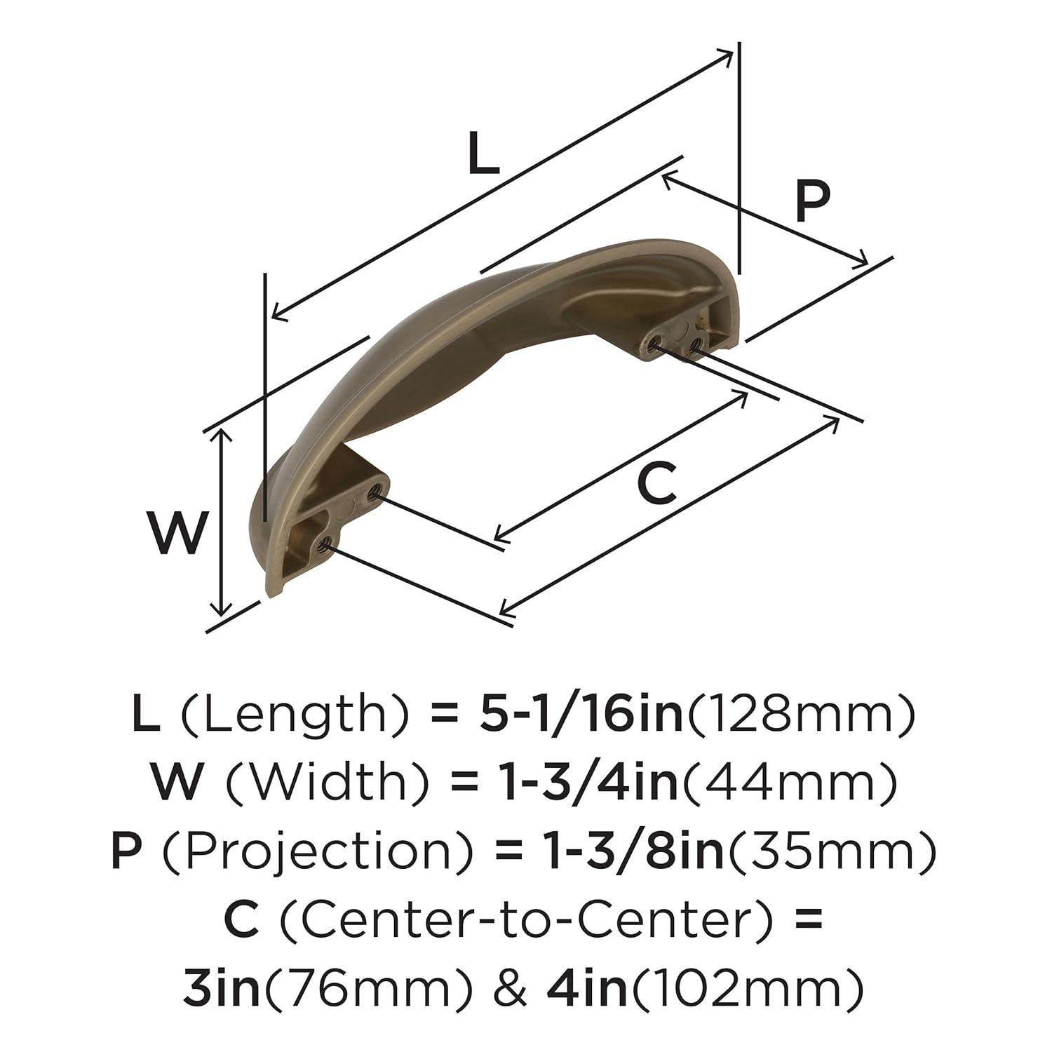 Ashby 4" Center to Center Bin Pull