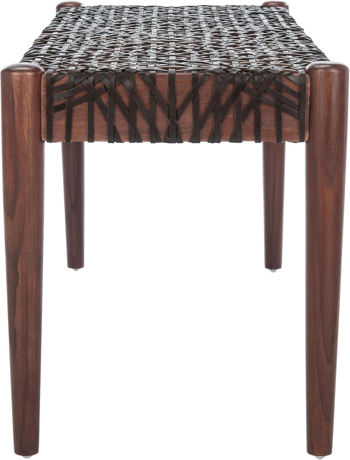 Kazbah 47" Genuine Leather Bench
