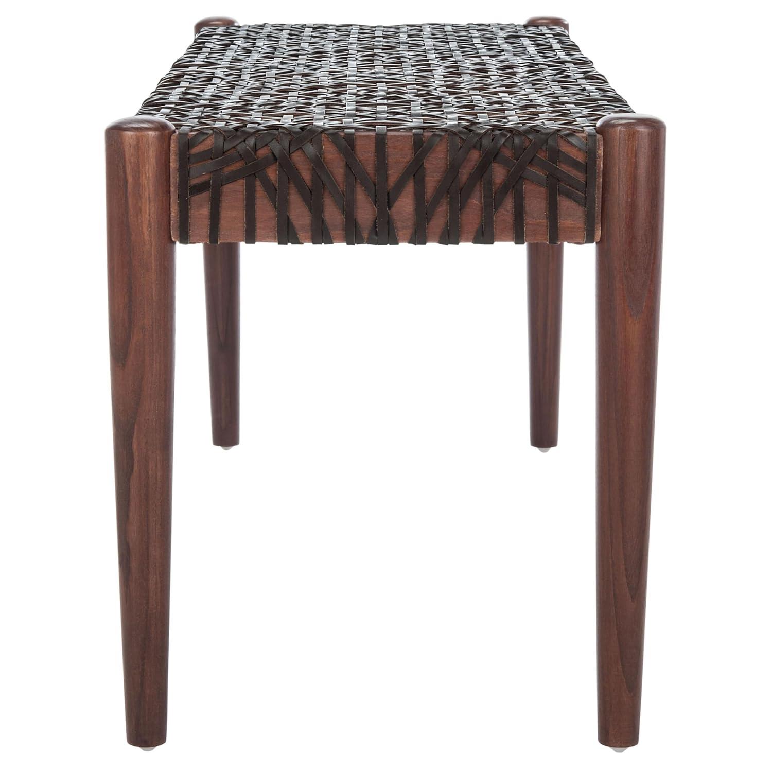Kazbah 47" Genuine Leather Bench
