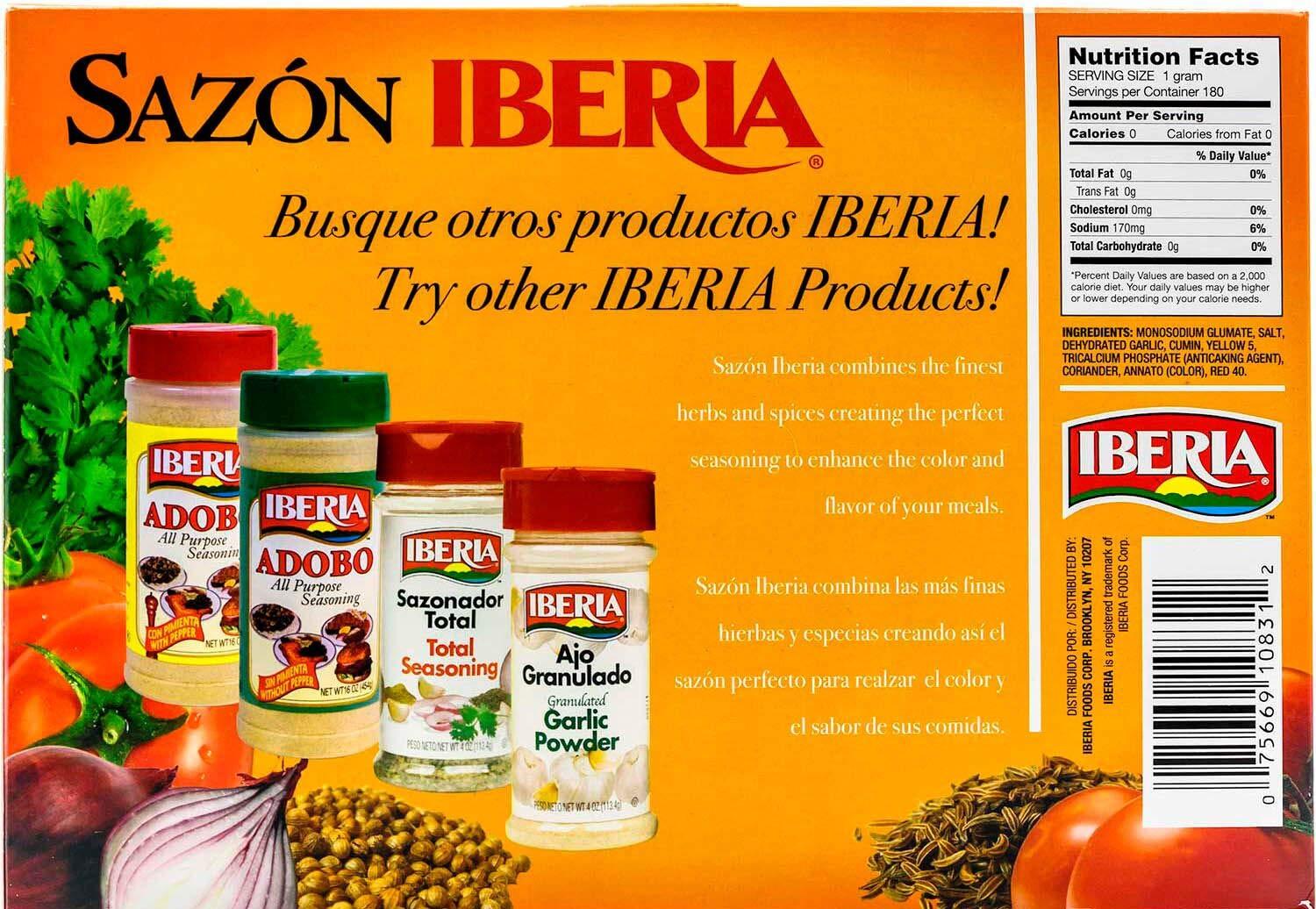 Iberia Sazon, Coriander & Annatto, 6.34 oz