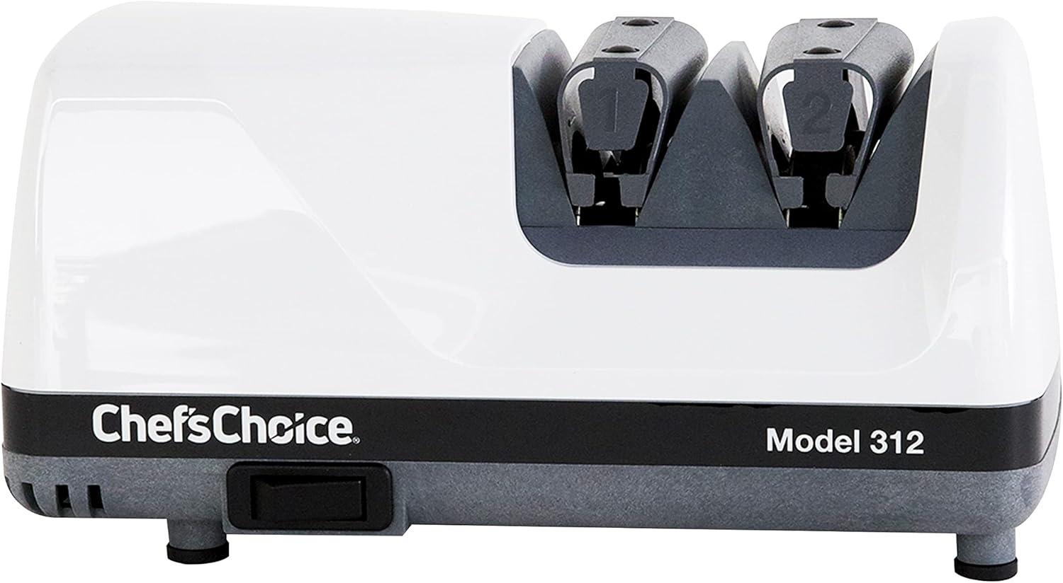 Chef'sChoice White 2-Stage Electric Knife Sharpener