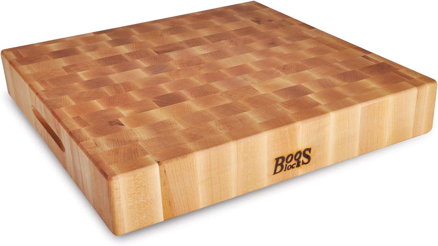 John Boos John Boos Chinese Cutting Board 3" End Grain Reversible