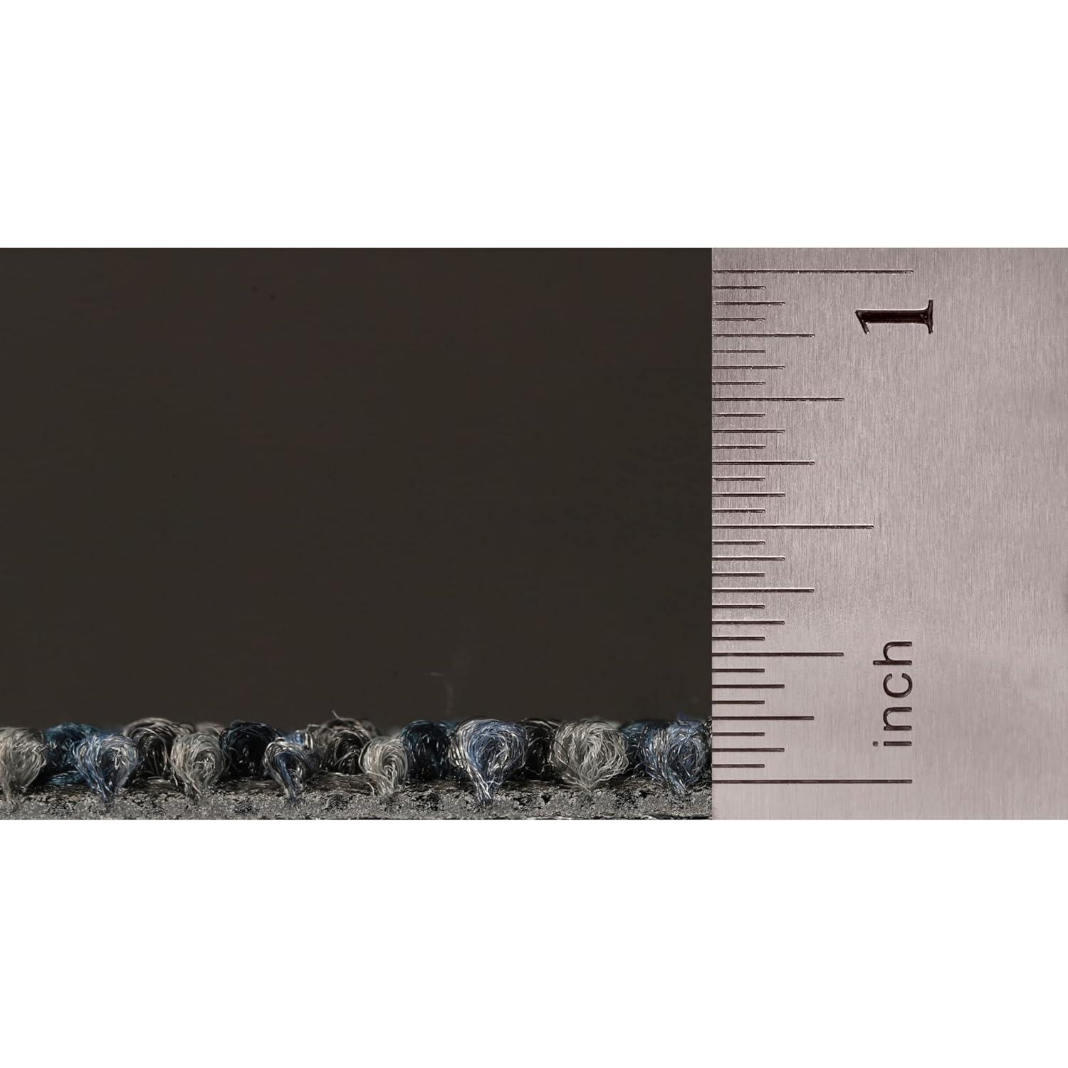 Mohawk Basics 24" x 24" Carpet Tile Sample with EnviroStrand™ PET Fiber in Navy (1 piece)