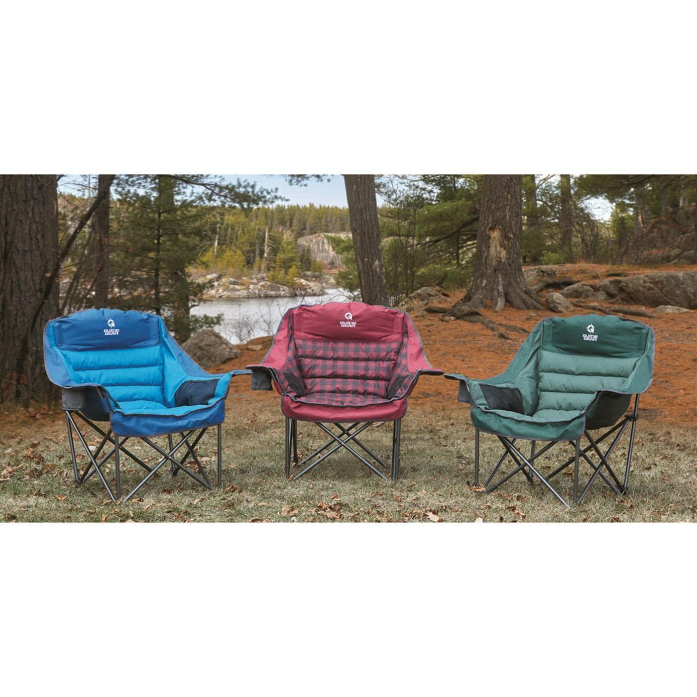 Guide Gear Oversized XL Comfort Padded Camping Chair, 400-lb. Capacity.