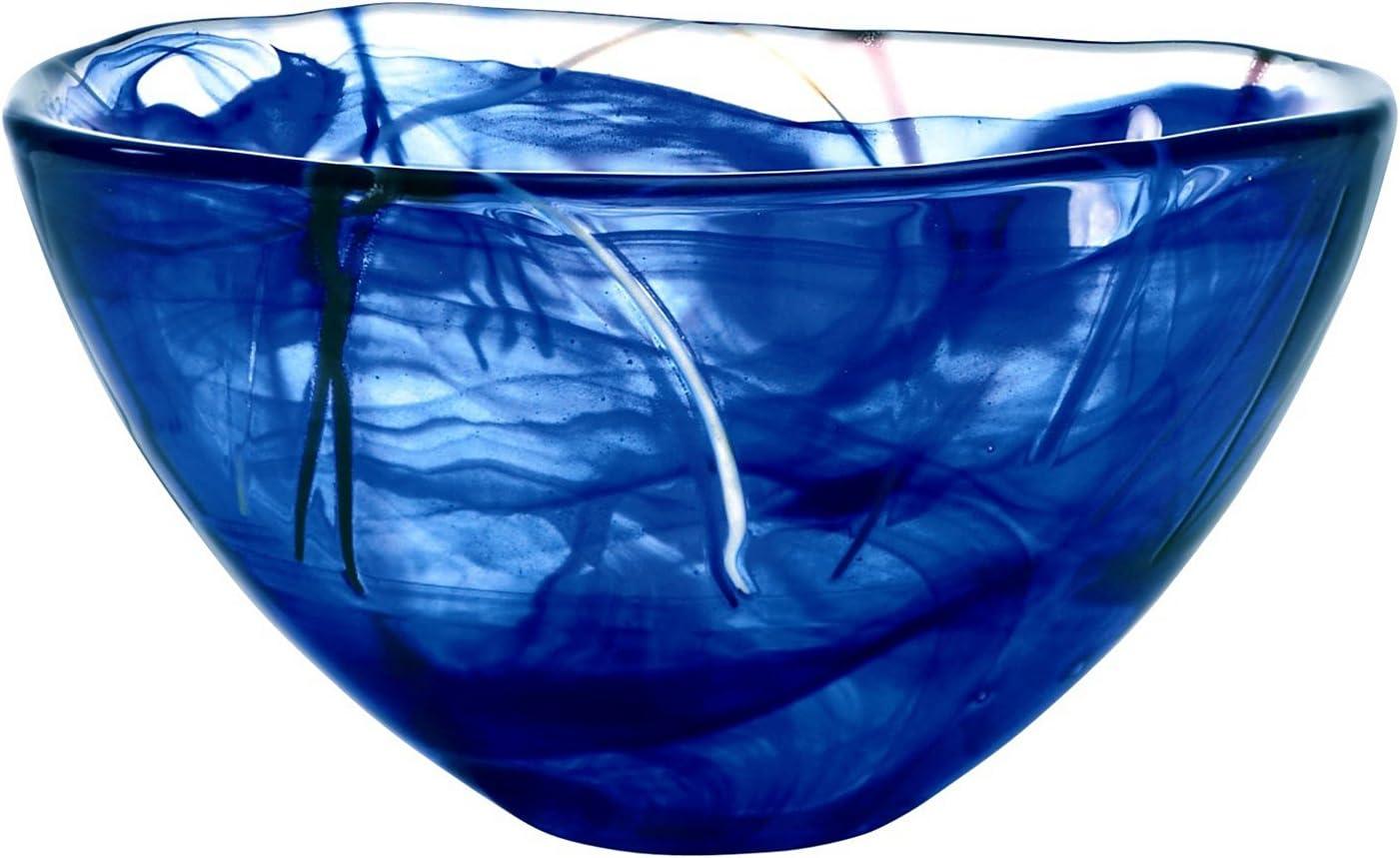 Kosta Boda Contrast Glass Serving Bowl