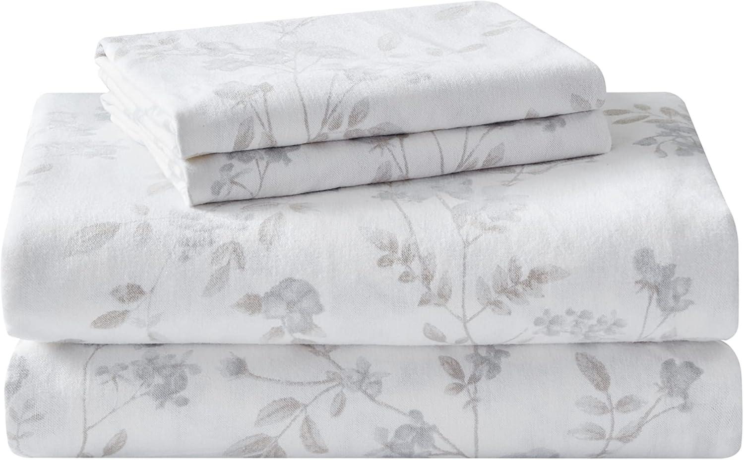 Laura Ashley Laura Ashley Cotton Flannel Cozy Sheet Sets