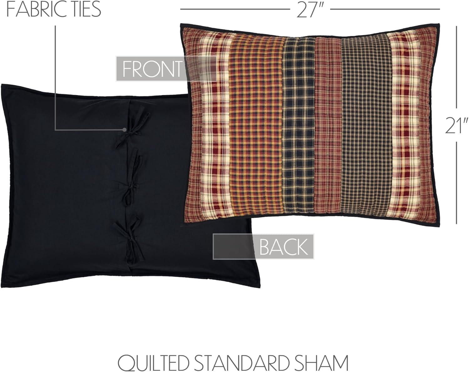 VHC Brands Beckham Cotton Blend Pillow Sham