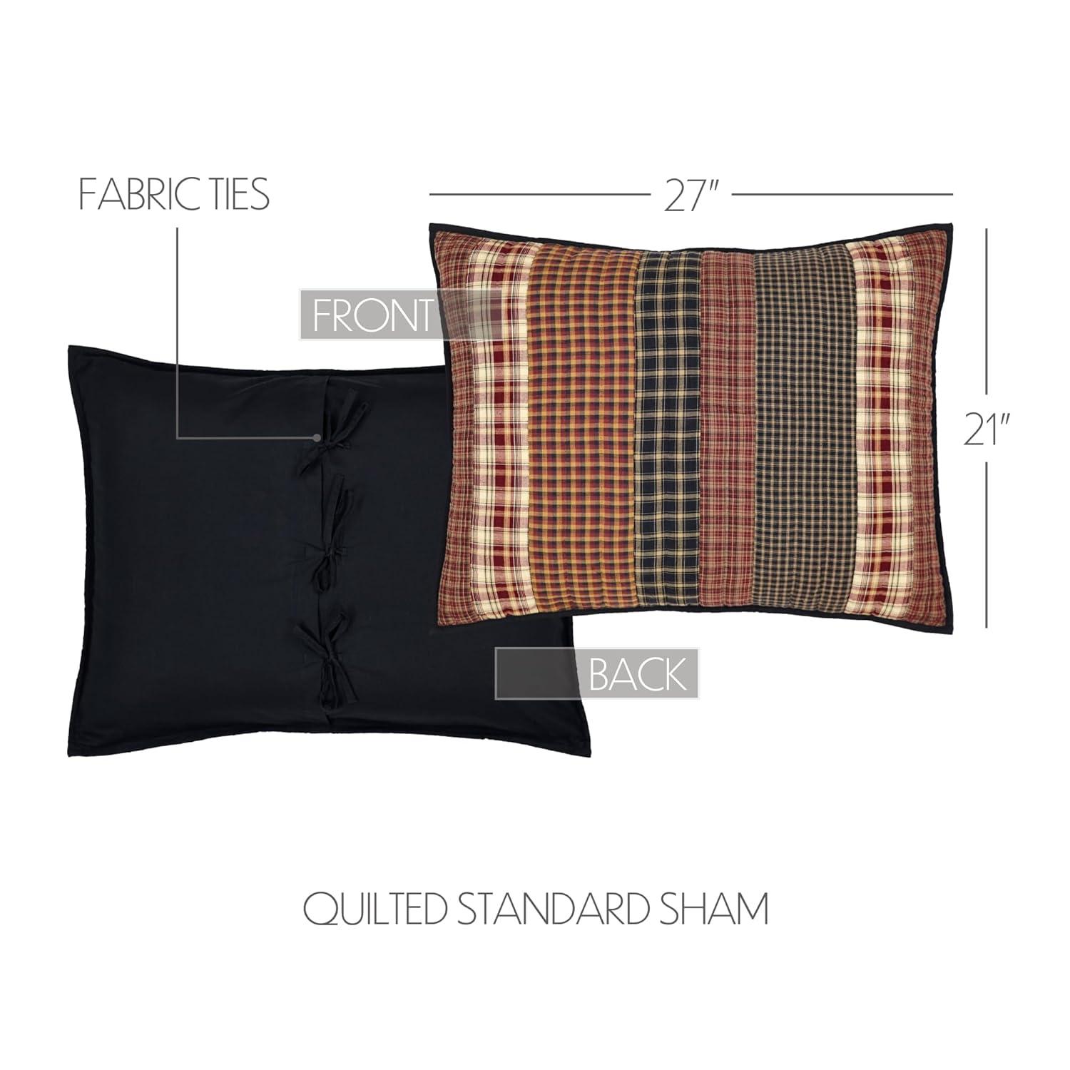 VHC Brands Beckham Cotton Blend Pillow Sham