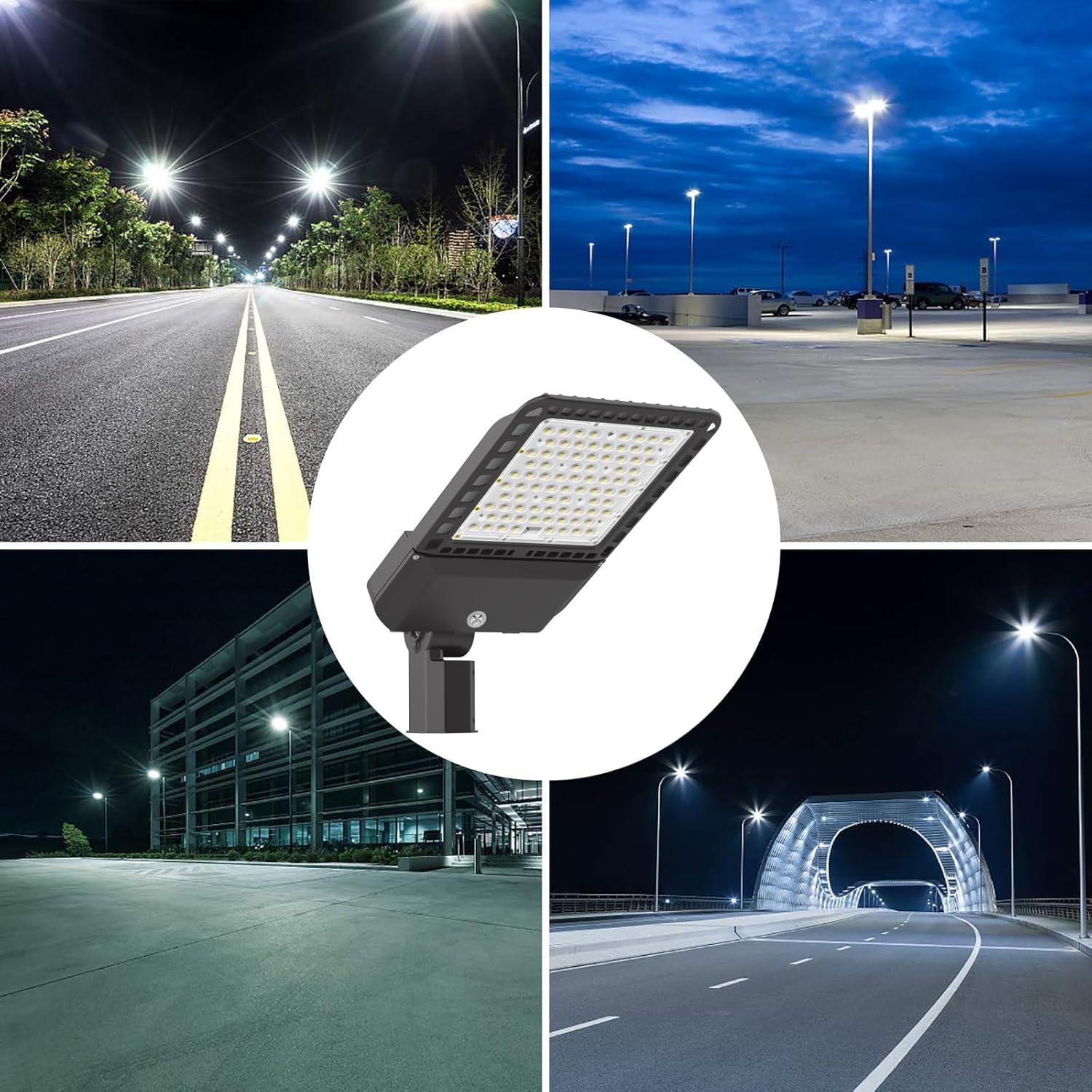 Bronze 300W Integrated LED Weather Resistant Parking Lot Light