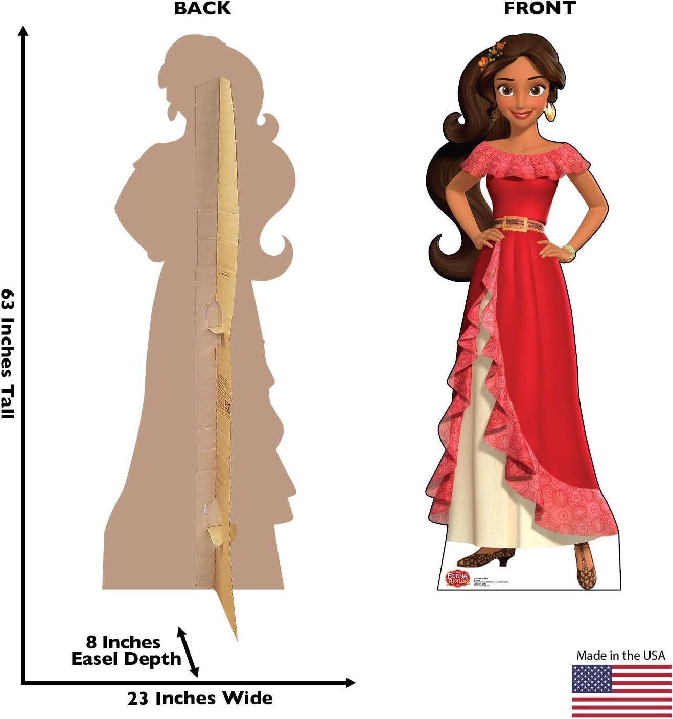 Elena of Avalor Life-Size Red Cardboard Standup