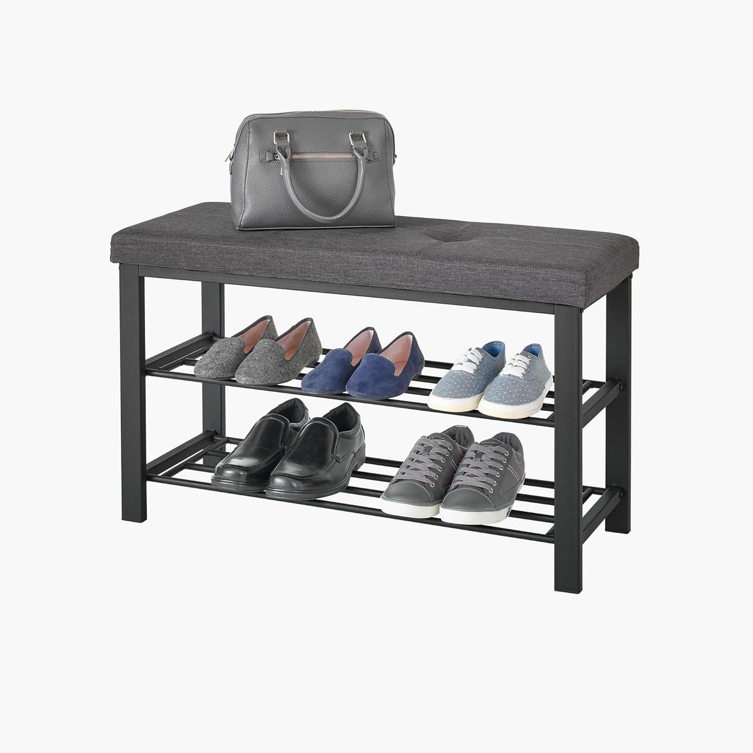 10 Pair Shoe Storage Bench