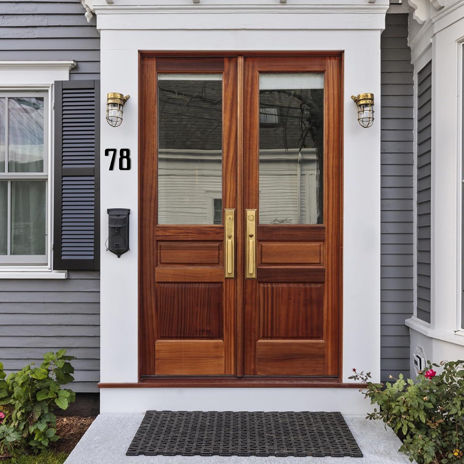 ModernStainlessHardware 6'' H Stainless Steel House Number