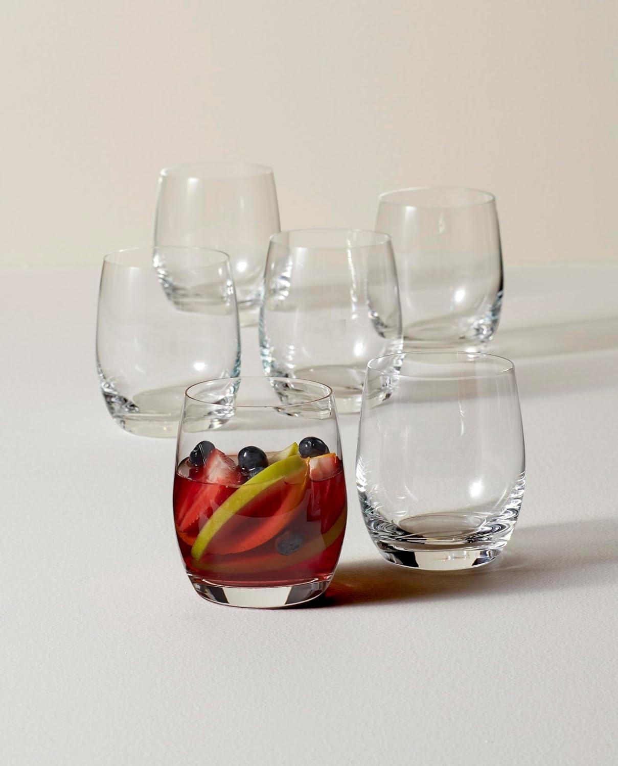 Lenox Tuscany Classics Small Clear 10 oz Tumbler Set (6 Count)