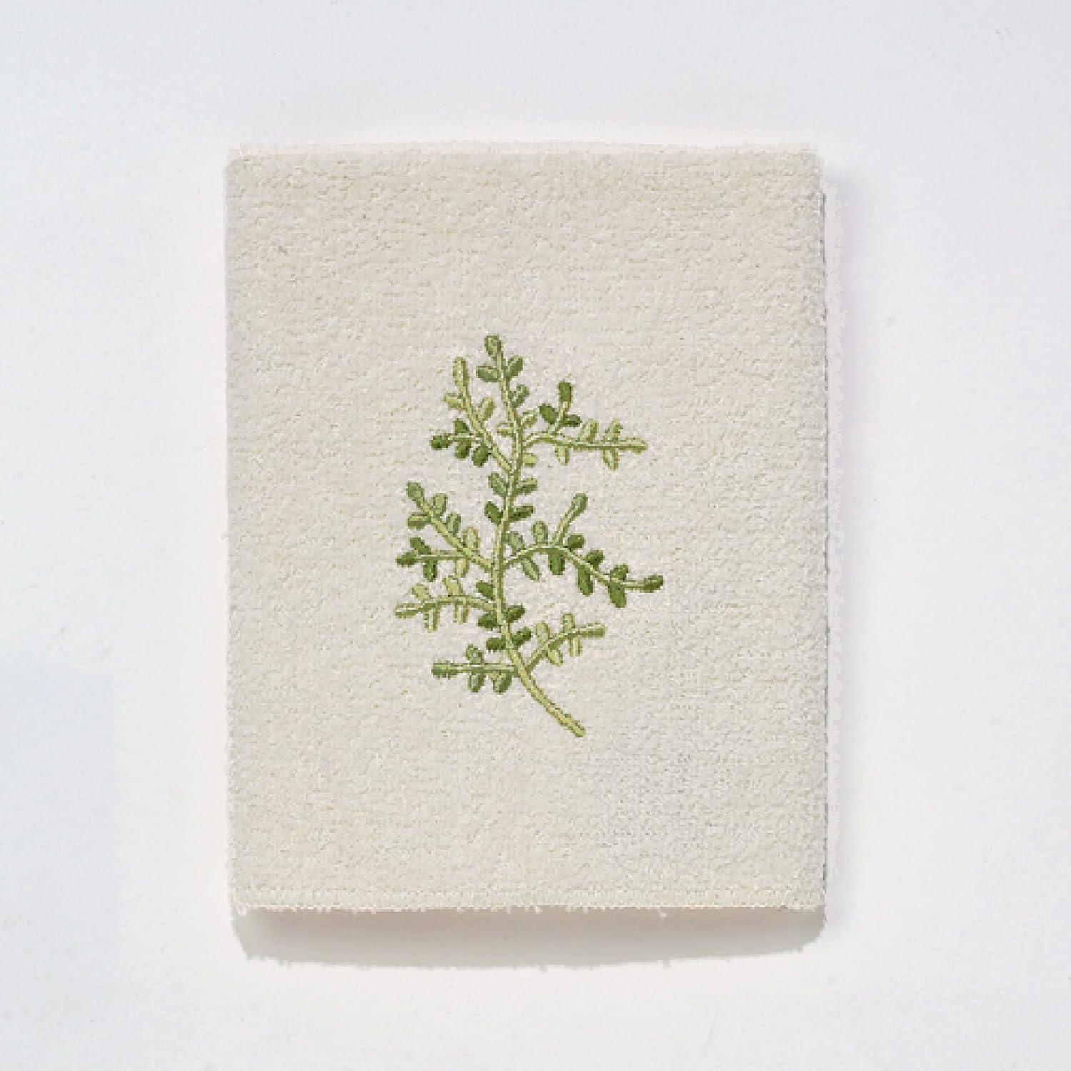 Avanti Linens Greenwood Ivory Washcloth Towel